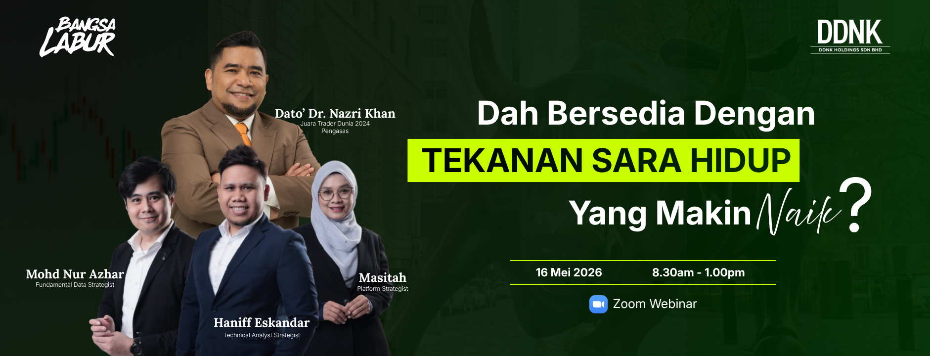 Bangsa Labur — Dah Bersedia Dengan Tekanan Sara Hidup Yang Makin Naik?